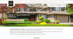 Desktop Screenshot of homelifeheartsrealtyinc.ca